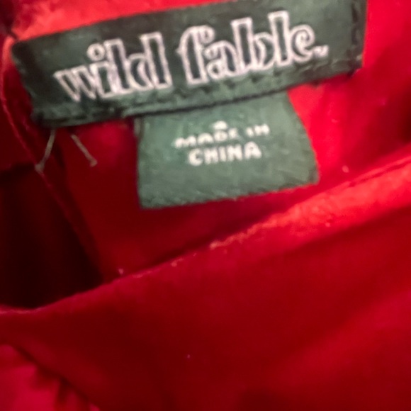 Wild Fable Scarlet Ruffle Mini Dress - Picture 3 of 3